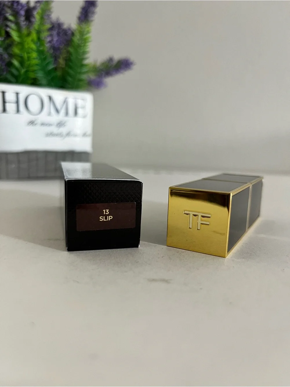 13 Slip, Tom Ford Lip Color Rouge Lipstick, Full Size, 0.12 OZ / 3.5 g
